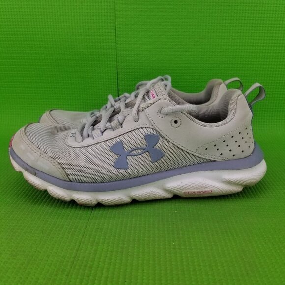 ✅Under Armour Charged Assert Womens 7.5 Grey Athletic Running Shoes/Sneakers - Picture 11 of 11